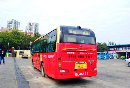 惠州公交车广告